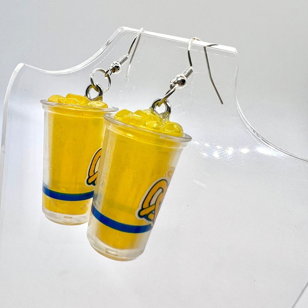 Auntie Annes Lemonade Earrings - Summer Earrings - Drink Earrings - Mini Brands